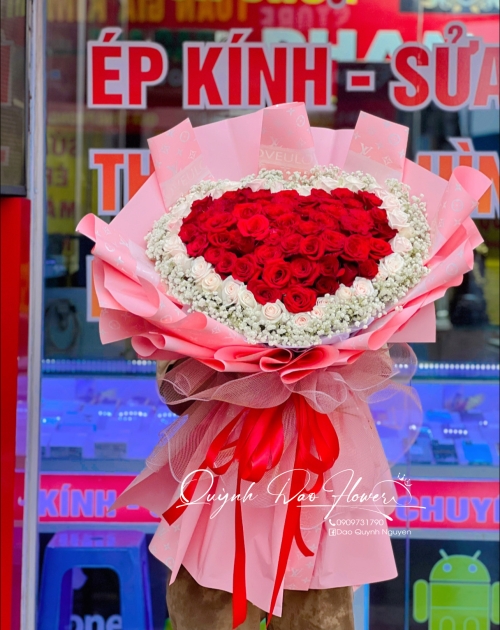 Bó hoa hồng 99bông 