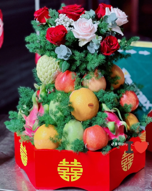 Mâm quả cưới giá rẻ nhất tại Thủ Đức, Bình Dương 