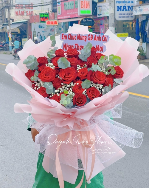 Bó hoa tặng người yêu 