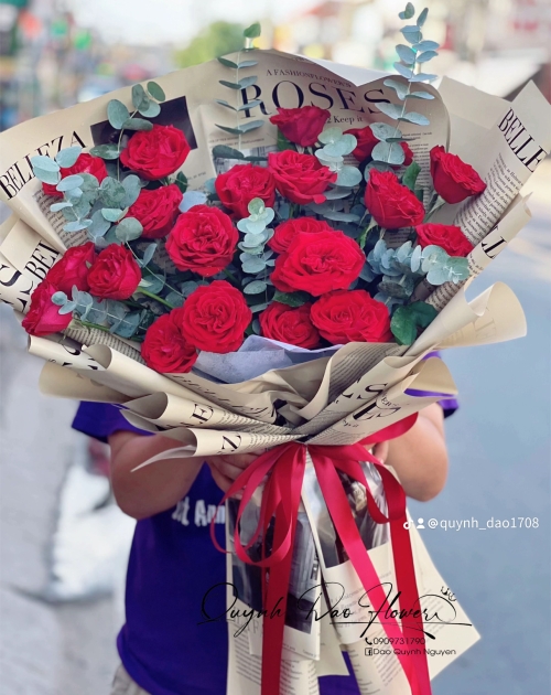 Bó hoa Hồng ohara tặng người yêu 