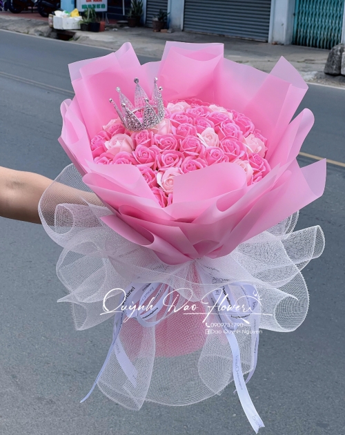 Bó hoa sáp 50 bông