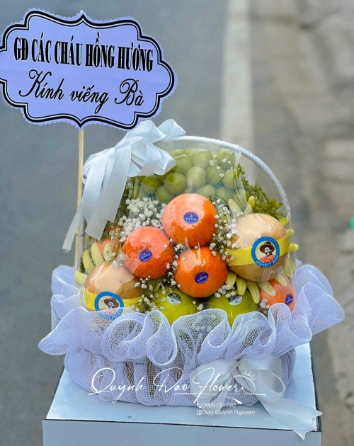 Giỏ trái cây viếng  tại Thủ Đức 