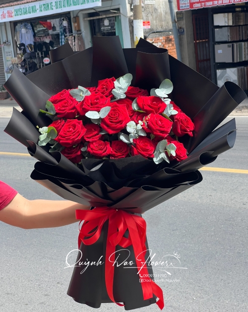 Bó hoa Hồng đỏ tặng 8/3