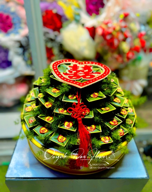 Mâm quả cưới truyền thống 