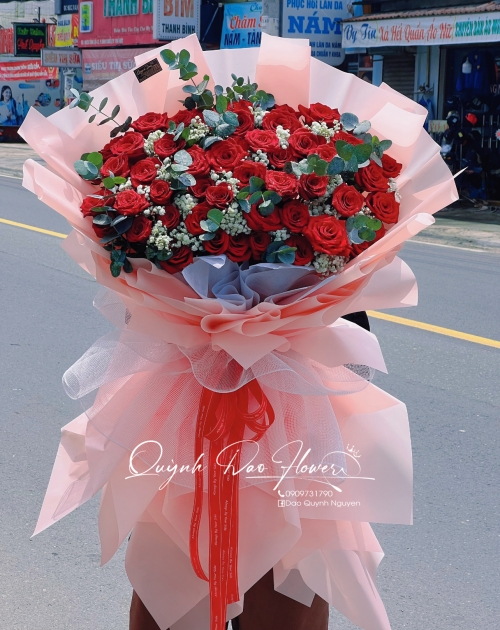 Bo hoa Hồng khổng lồ