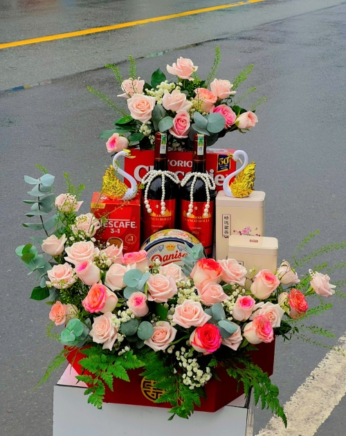 Mâm quả dạm ngõ, tráp dạm ngõ