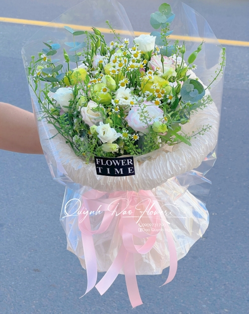 Bó hoa mix cát tường 