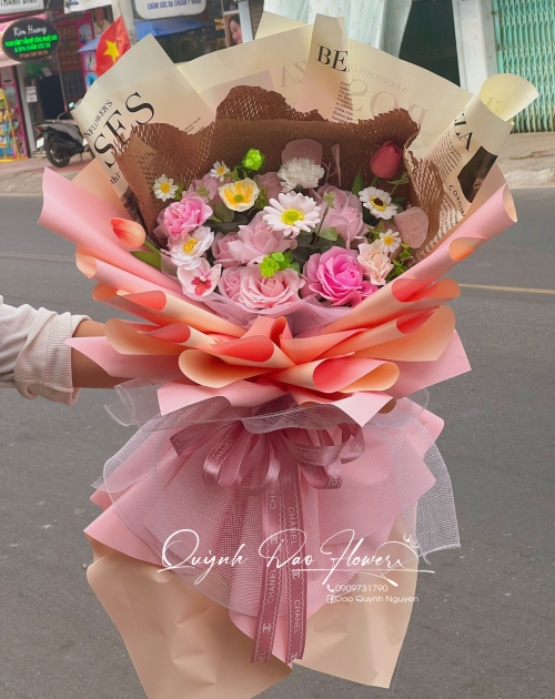 Bó hoa sáp cao cấp tại Dĩ An