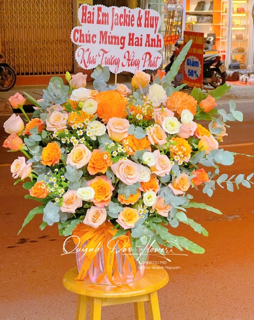 Giỏ hoa tươi Bình Nhâm