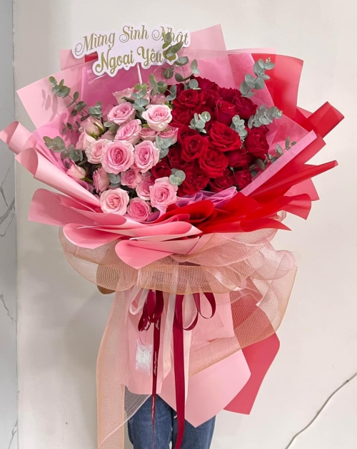 Bó hoa tặng ngoại to đẹp tại thủ Đức 