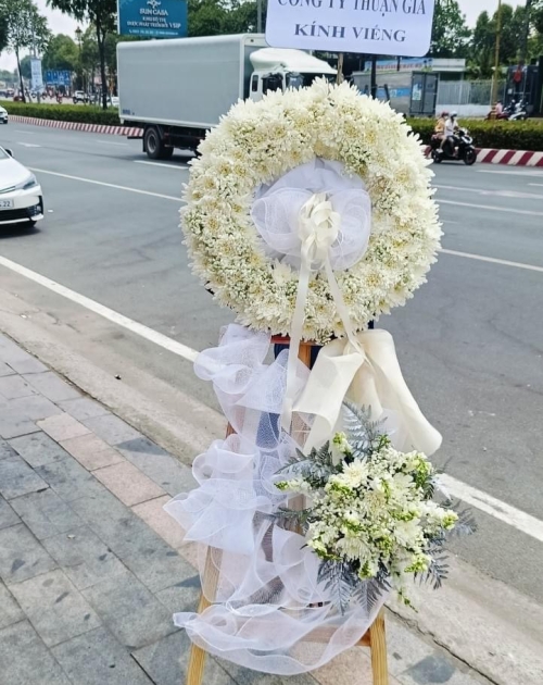 Kệ tang 2 tầng màu trắng 