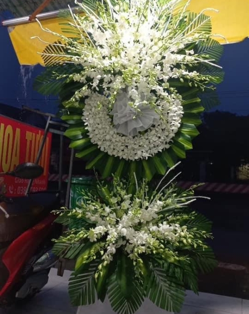 Kệ viếng lan trắng 2 tầng  giá rẻ thủ đức 