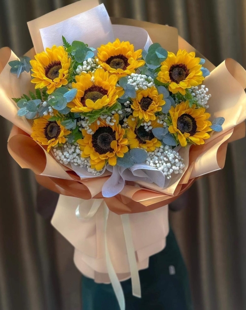 Bó hoa hướng dương tặng tốt nghiệp 