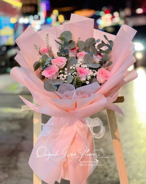 Bó Hồng nhỏ tặng bạn 