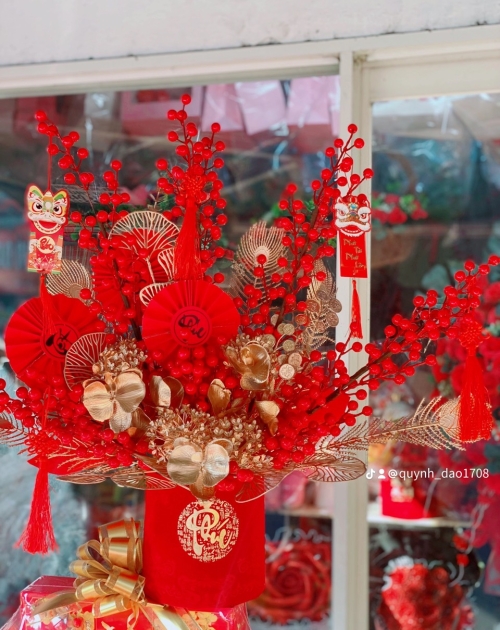 Hoa trưng trang trí ngày tết