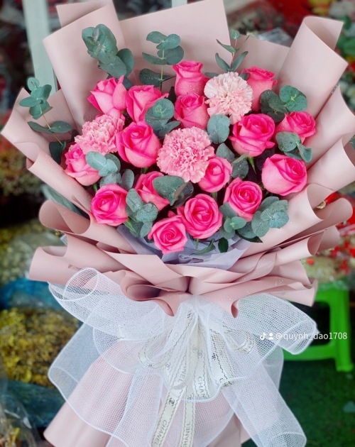 Bó hoa tươi tặng sinh nhật mẹ tại Thủ Đức 