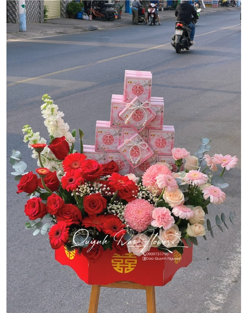 6 mâm quả cưới hiện đại thủ Đức, Bình Dương 