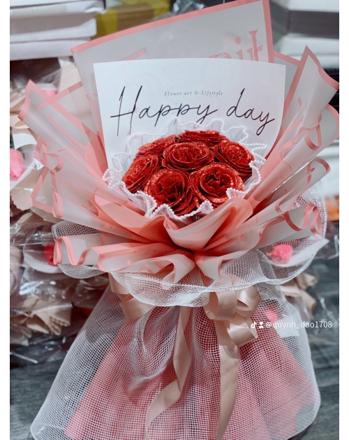 Bó hoa kim tuyến nhỏ tặng sinh Nhật 