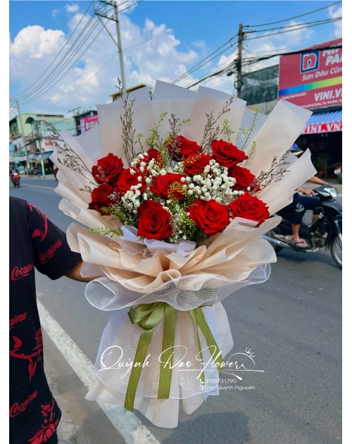 Bó hoa tươi tặng đồng nghiệp 