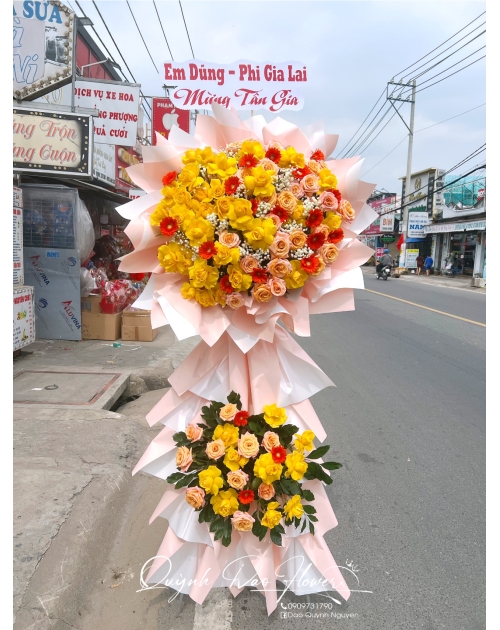 Kệ hoa mừng Tân gia, nhà