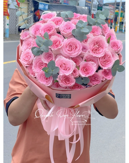 Bó hoa hồng 50 bông