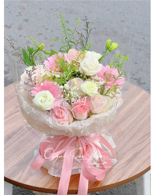 Bó hoa tốt nghiệp kiểu hàn