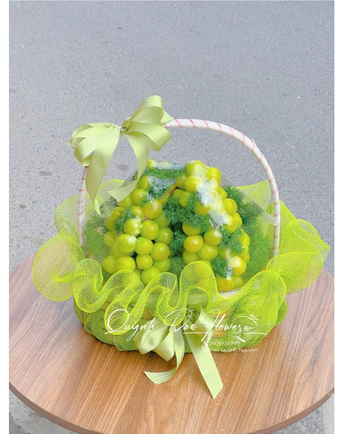 Giỏ nho tặng sinh nhật 