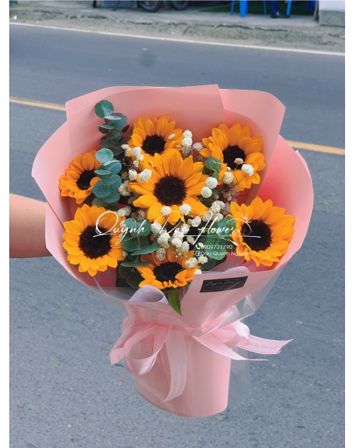 Bó hoa hướng dương 7 bông thuận an