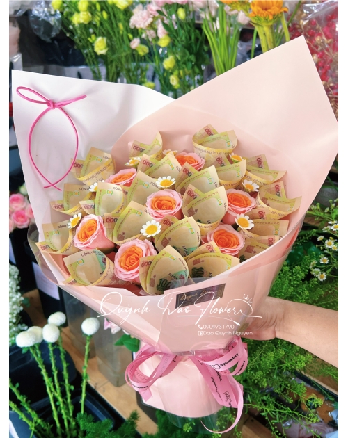 Hoa tiền quận 12 hcm