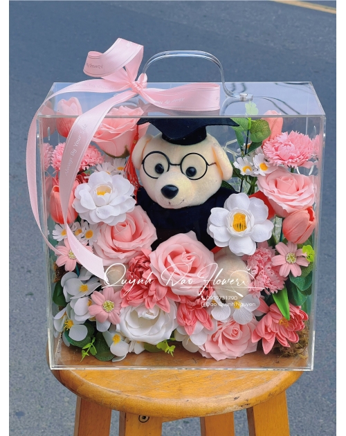 Vali hoa sáp tốt nghiệp thủ Đức 