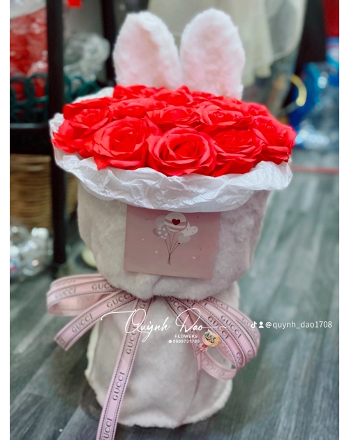 Bó hoa tai thỏ tại HCM
