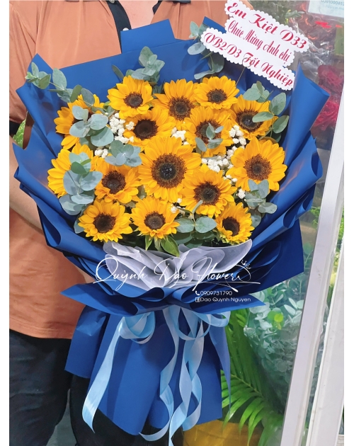 Hoa tốt nghiệp Nguyễn tất thành 
