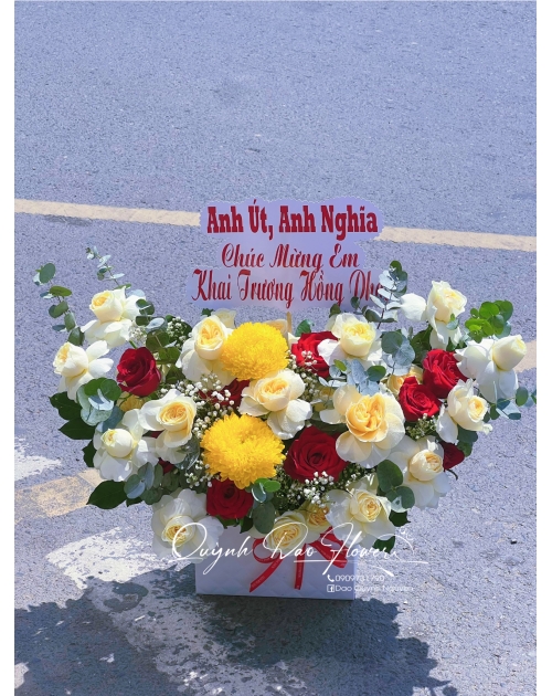 Hoa khai trương đẹp 