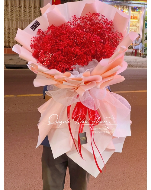 Bó hoa baby khổng lồ