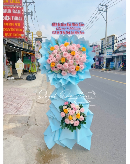 Kệ hoa chúc mừng giáo xứ Thủ Đức 