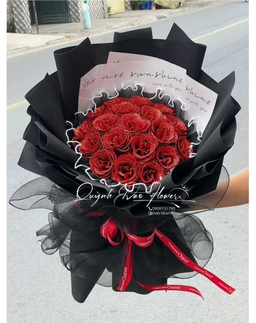 Bó hoa sáp đỏ bình dương , thủ Đức 