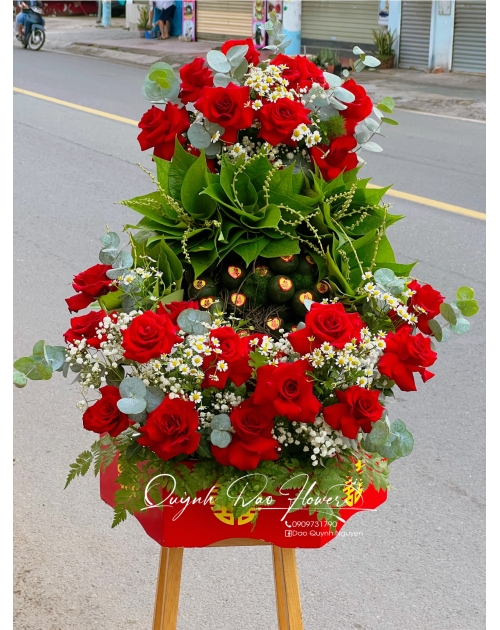Mâm 4 quả cưới hỏi 