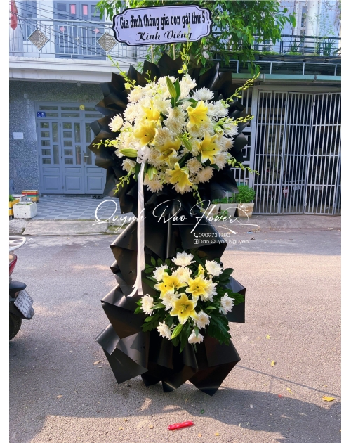 Hoa viếng Bình hòa 