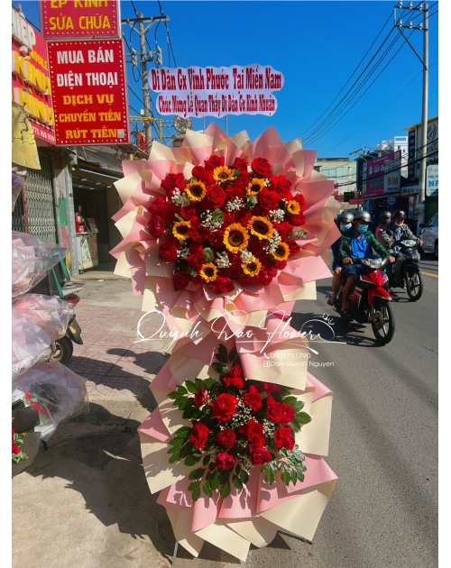 Hoa khai trương thủ Đức , thuận giao