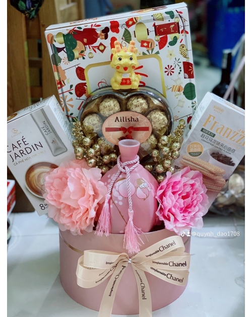 Giỏ quà Tết đẹp 