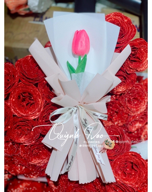 Bó hoa tulip 1 bông 