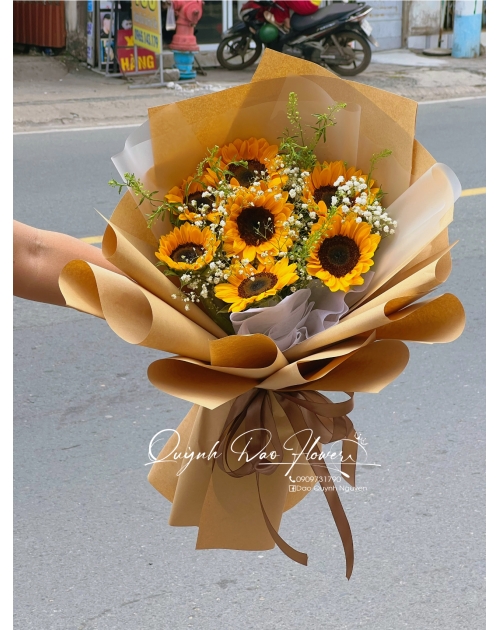 Bó hoa tốt nghiệp gần linh trung thủ Đức 