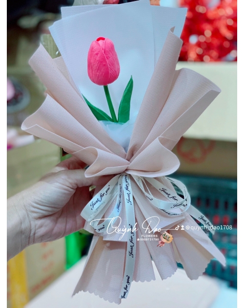 Bó hoa tulip 1 bông 