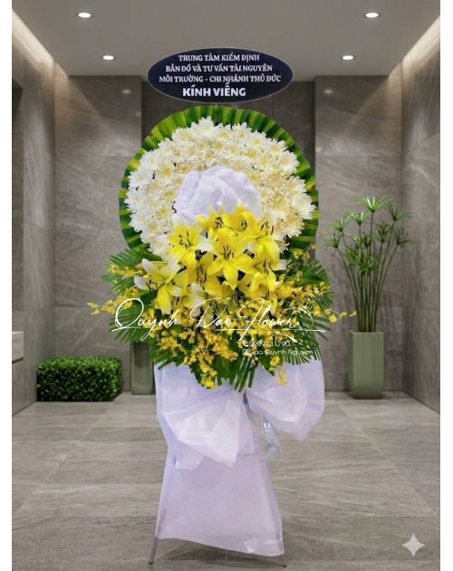 Kệ viếng 2 tầng lan vũ nữ