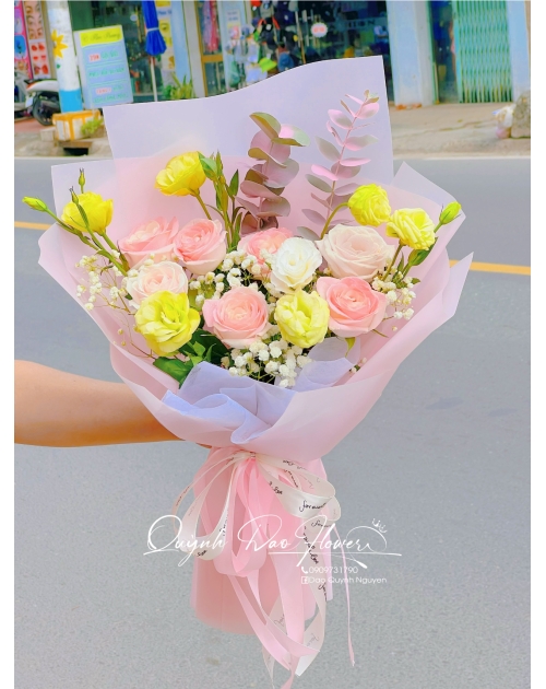 Bó hoa mix nhỏ xinh tại quận Phú nhuận 