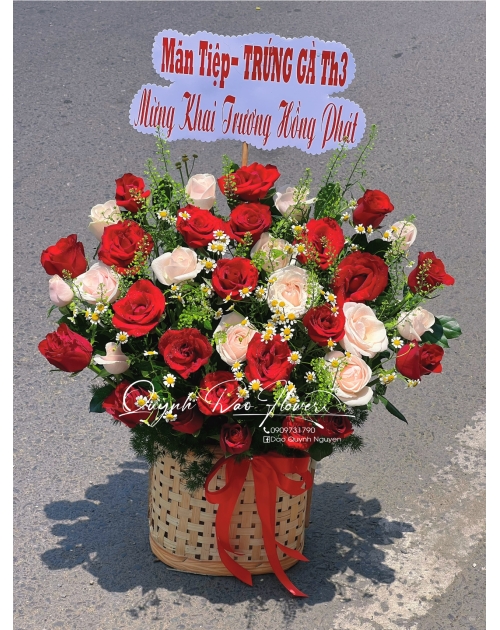 Hoa khai trương kha vạn cân thủ Đức 