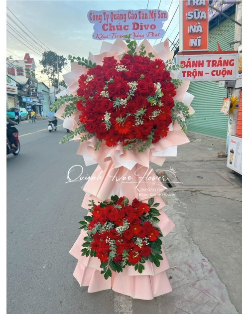 Kệ khai Trương đồng tiền 