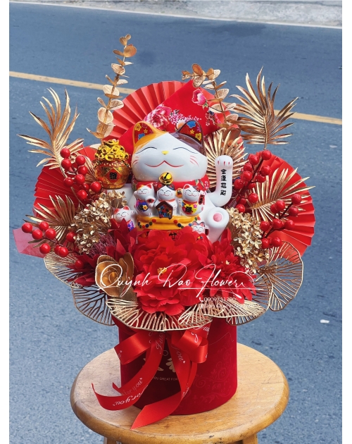 Mèo thần tài mini