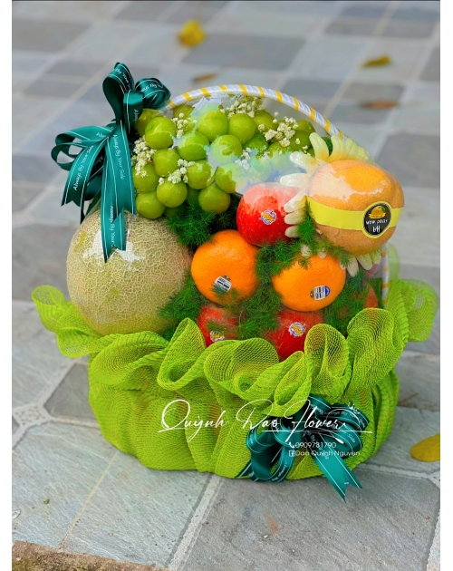 Giỏ trái cây tặng trung thu cho đồng nghiệp 