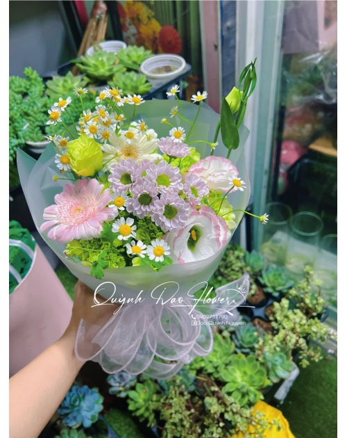 Hoa mix nhỏ xinh